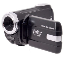 VIVITAR DVR908MFD Traditional Camcorder - Black